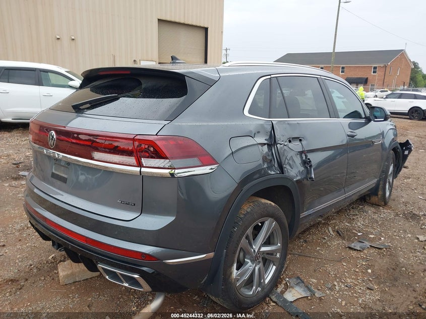 2024 Volkswagen Atlas cross sport VIN 1V2AE2CA0RC215412 IAAI salvage auction — RIGHT SIDE, Salvage Title, sold $12,400 on 2026-07-13 (photo 4)