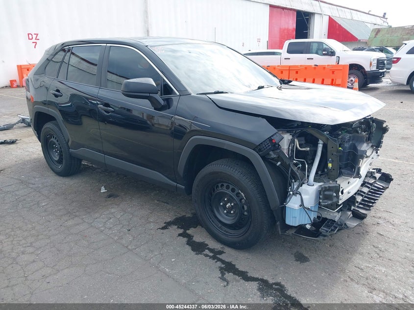 2022 Toyota Rav 4 VIN 2T3F1RFV5NW278250 IAAI salvage auction — LEFT SIDE, Salvage Title, sold $6,200 on 2026-07-31 (photo 1)
