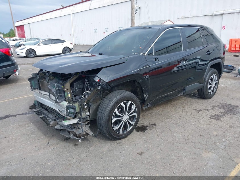 2022 Toyota Rav 4 VIN 2T3F1RFV5NW278250 IAAI salvage auction — LEFT SIDE, Salvage Title, sold $6,200 on 2026-07-31 (photo 2)