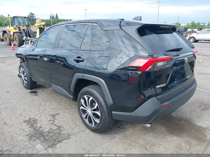 2022 Toyota Rav 4 VIN 2T3F1RFV5NW278250 IAAI salvage auction — LEFT SIDE, Salvage Title, sold $6,200 on 2026-07-31 (photo 3)