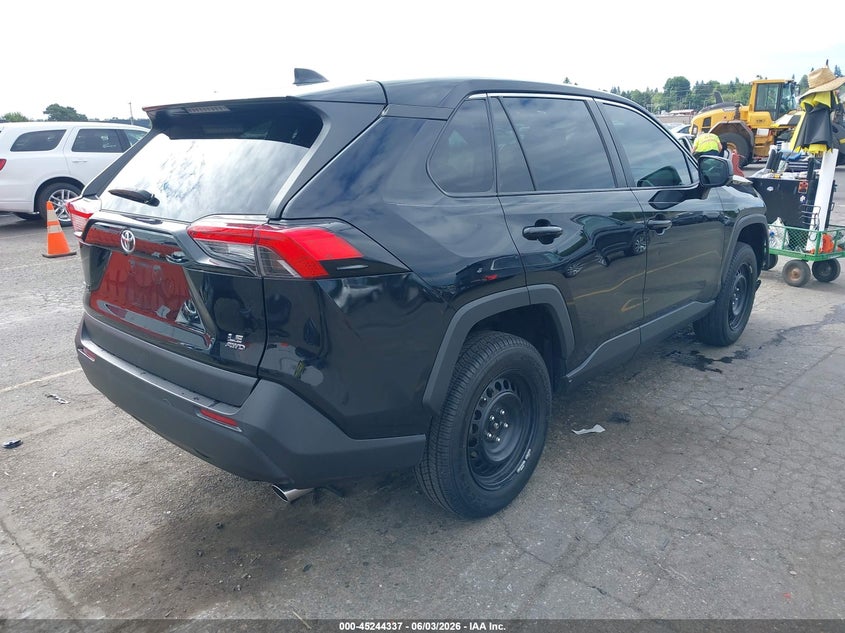 2022 Toyota Rav 4 VIN 2T3F1RFV5NW278250 IAAI salvage auction — LEFT SIDE, Salvage Title, sold $6,200 on 2026-07-31 (photo 4)