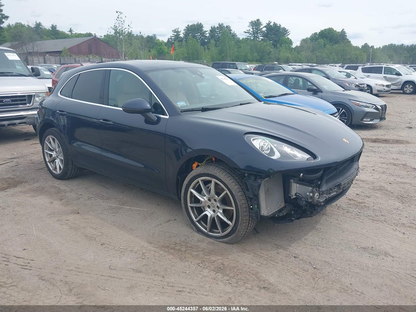 2018 Porsche Macan VIN WP1AB2A54JLB32214 — IAAI salvage auction photo