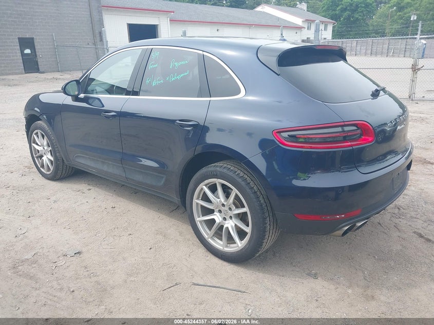 2018 Porsche Macan VIN WP1AB2A54JLB32214 IAAI salvage auction — FRONT END, Salvage (Massachusetts), sold $8,100 on 2026-07-24 (photo 3)