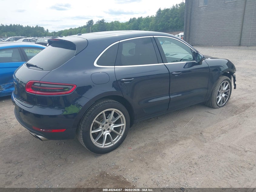 2018 Porsche Macan VIN WP1AB2A54JLB32214 IAAI salvage auction — FRONT END, Salvage (Massachusetts), sold $8,100 on 2026-07-24 (photo 4)