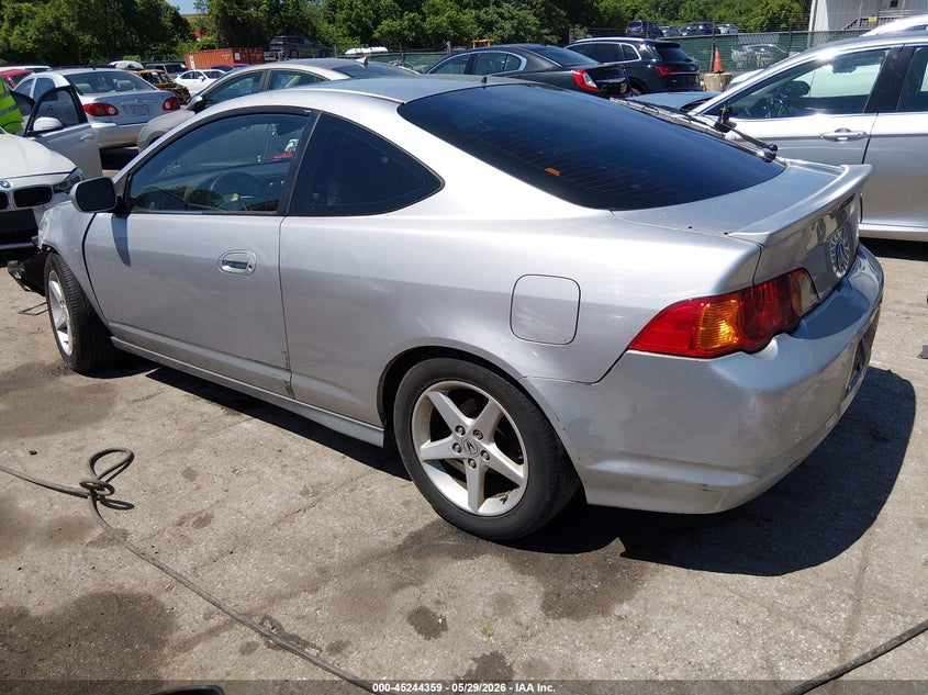 2002 Acura Rsx VIN JH4DC53062C039032 IAAI salvage auction — ENGINE DAMAGE, Salvage (Virginia), sold $1,650 on 2026-07-23 (photo 3)
