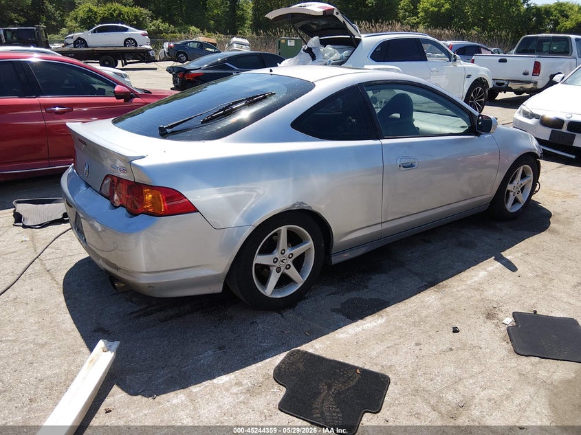 2002 Acura Rsx VIN JH4DC53062C039032 IAAI salvage auction — ENGINE DAMAGE, Salvage (Virginia), sold $1,650 on 2026-07-23 (photo 4)