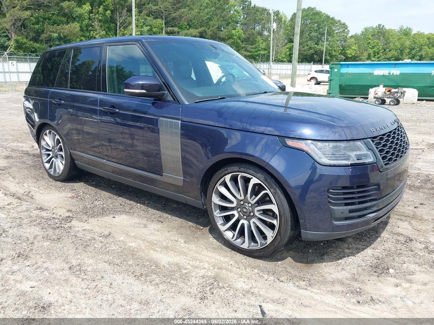 2018 Land rover RANGE ROVER VIN SALGS2RE5JA511646 IAAI salvage auction — REAR END, Salvage Title, sold $13,200 on 2026-07-14 (photo 1)