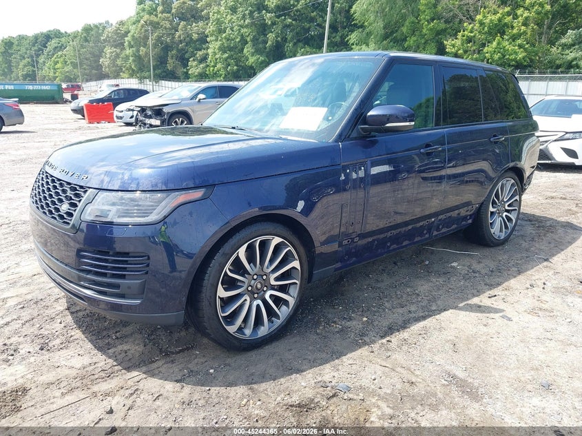 2018 Land rover RANGE ROVER VIN SALGS2RE5JA511646 IAAI salvage auction — REAR END, Salvage Title, sold $13,200 on 2026-07-14 (photo 2)