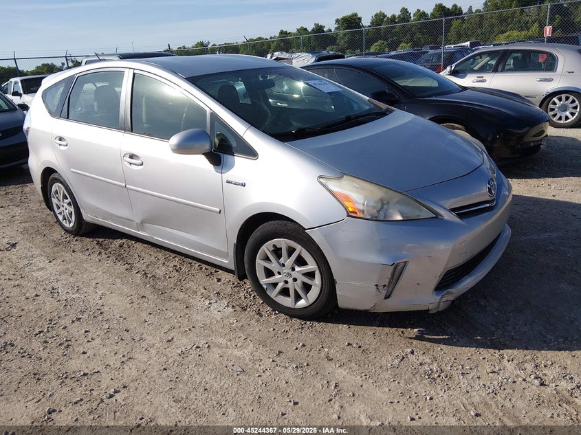 2012 Toyota Prius v VIN JTDZN3EU5C3064771 IAAI salvage auction — NORMAL WEAR, Salvage Title, sold $1,900 on 2026-07-20 (photo 1)
