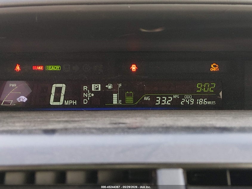 2012 Toyota Prius v VIN JTDZN3EU5C3064771 IAAI salvage auction — NORMAL WEAR, Salvage Title, sold $1,900 on 2026-07-20 (photo 7)