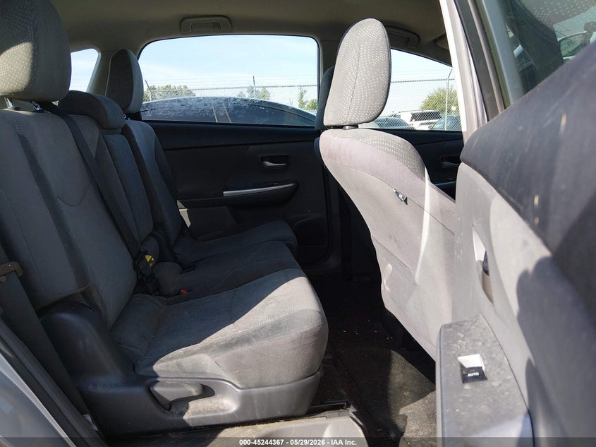 2012 Toyota Prius v VIN JTDZN3EU5C3064771 IAAI salvage auction — NORMAL WEAR, Salvage Title, sold $1,900 on 2026-07-20 (photo 8)