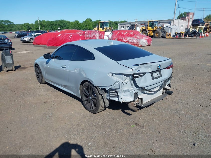 2023 BMW 4er VIN WBA73AP02PCL24946 IAAI salvage auction — REAR END, Salvage Title, sold $18,400 on 2026-08-02 (photo 6)