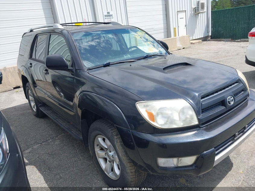 2004 Toyota 4runner VIN JTEBU14R240036043 IAAI salvage auction — NORMAL WEAR, Clear (Virginia), sold $2,150 on 2026-07-14 (photo 1)