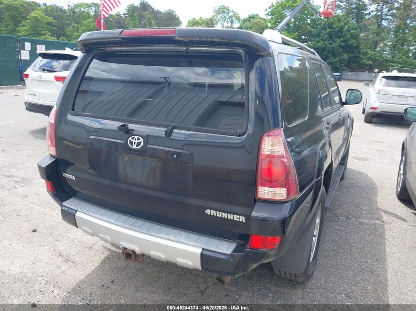 2004 Toyota 4runner VIN JTEBU14R240036043 IAAI salvage auction — NORMAL WEAR, Clear (Virginia), sold $2,150 on 2026-07-14 (photo 4)