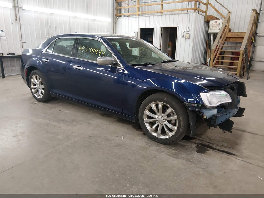 2016 Chrysler 300c VIN 2C3CCAKG9GH282735 IAAI salvage auction — FRONT END, Salvage Title, sold $1,250 on 2026-07-28 (photo 1)