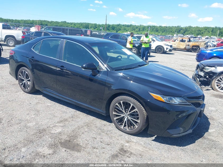 2018 Toyota Camry VIN JTNB11HK7J3027984 IAAI salvage auction — LEFT REAR, Salvage Title, sold $5,400 on 2026-07-06 (photo 1)