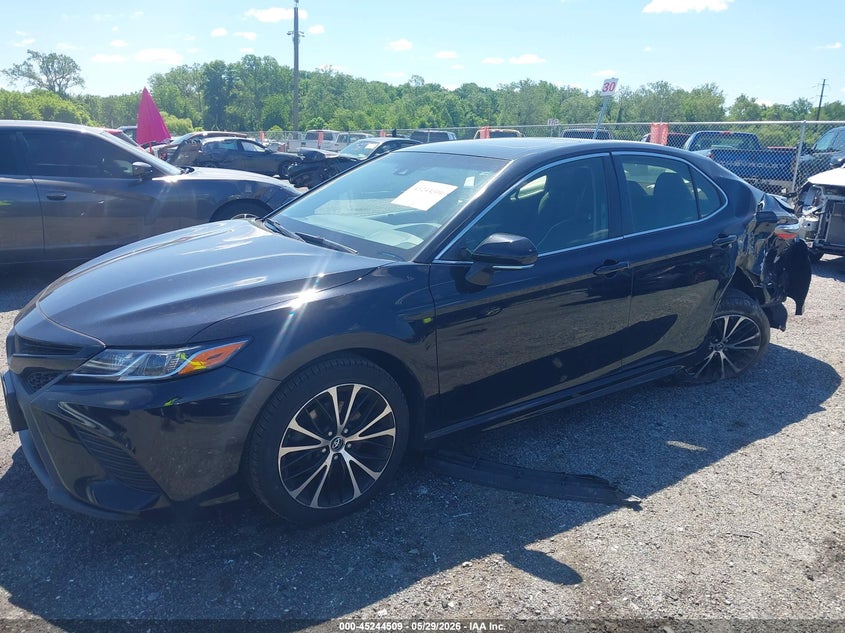 2018 Toyota Camry VIN JTNB11HK7J3027984 IAAI salvage auction — LEFT REAR, Salvage Title, sold $5,400 on 2026-07-06 (photo 2)