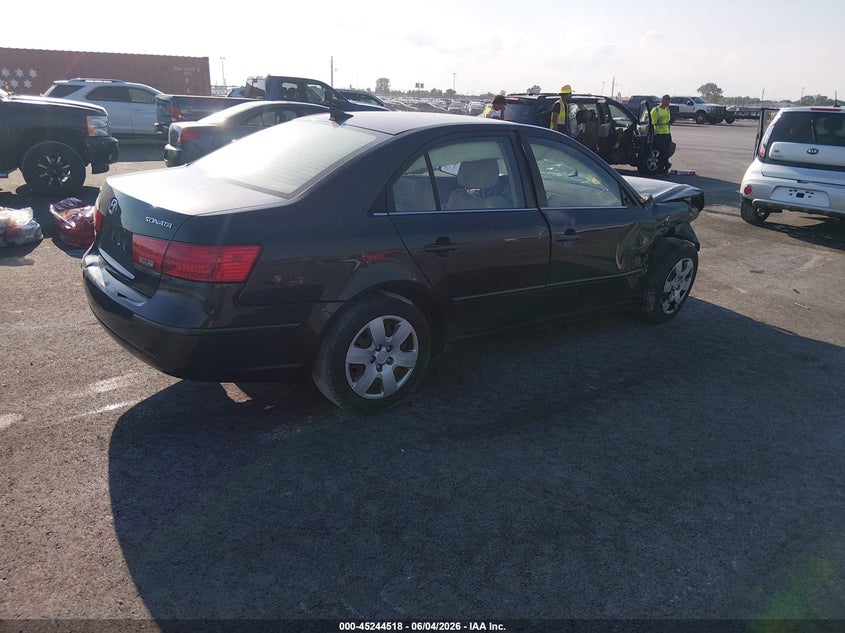 2009 Hyundai Sonata VIN 5NPET46C89H484764 IAAI salvage auction — FRONT END, Salvage (Idaho), sold $175 on 2026-07-14 (photo 4)
