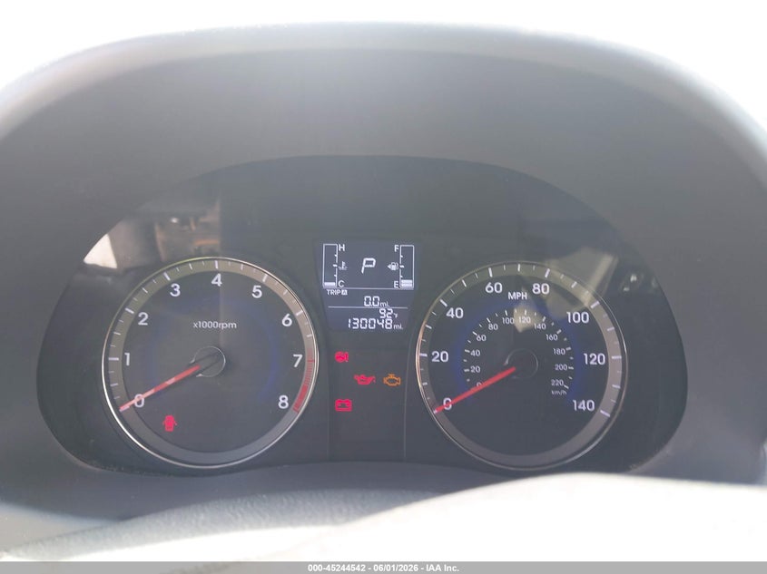 2017 Hyundai Accent VIN KMHCT4AE4HU201390 IAAI salvage auction — HAIL, Salvage Title, sold $1,150 on 2026-07-13 (photo 7)