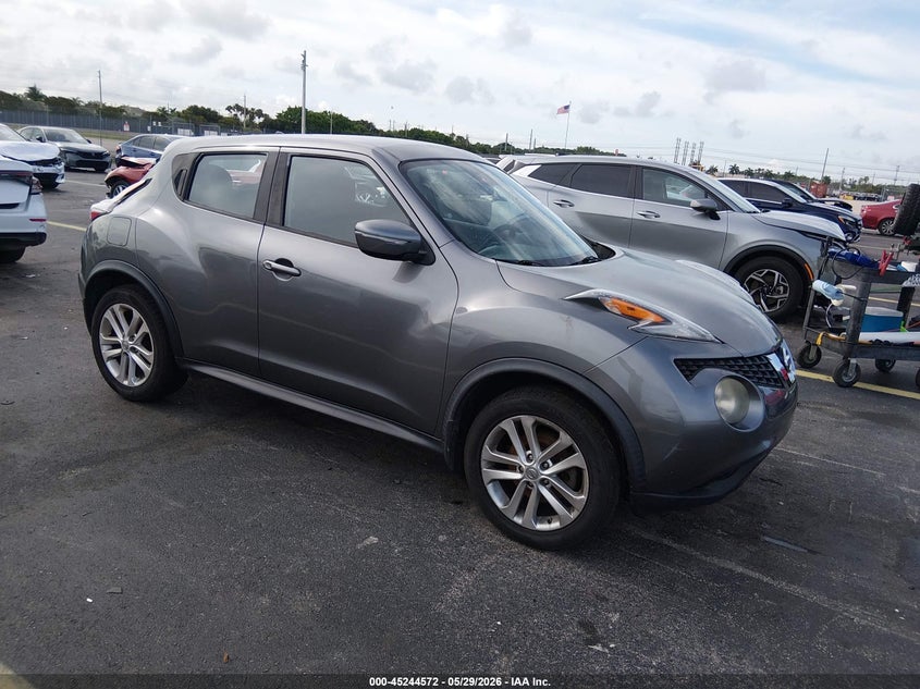 2016 Nissan Juke VIN JN8AF5MR3GT606964 IAAI salvage auction — UNDERCARRIAGE, Salvage Title, sold $600 on 2026-07-09 (photo 1)