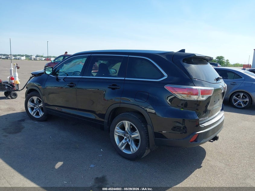 2016 Toyota Highlander VIN 5TDDKRFHXGS339952 IAAI salvage auction — FRONT END, Salvage (Minnesota), sold $4,400 on 2026-07-20 (photo 3)