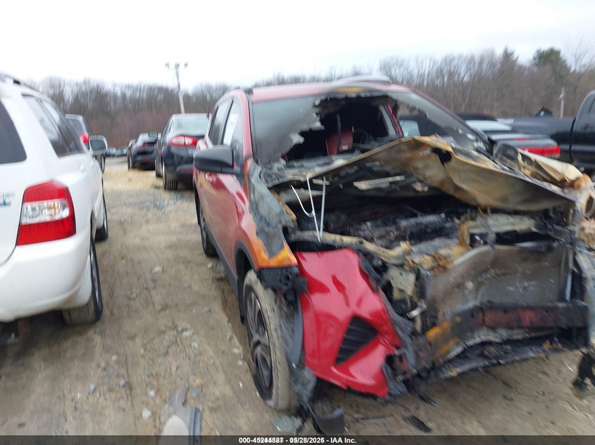 2016 Toyota Rav 4 VIN JTMBFREV7GJ101931 IAAI salvage auction — ENGINE BURN, Salvage Title, sold $75 on 2026-07-21 (photo 1)