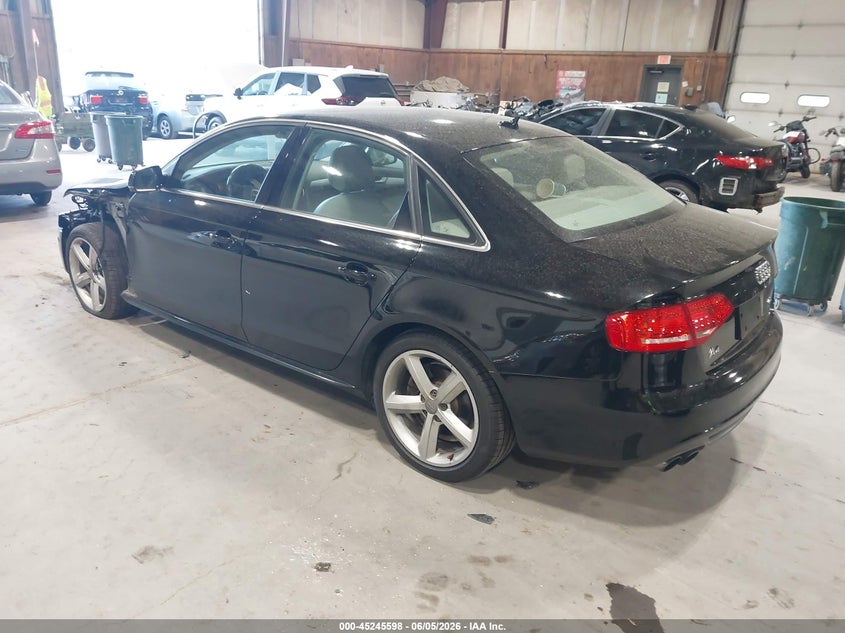 2012 Audi A4 VIN WAUFFAFL5CN005960 IAAI salvage auction — LEFT FRONT, Salvage Title, sold $875 on 2026-07-08 (photo 3)