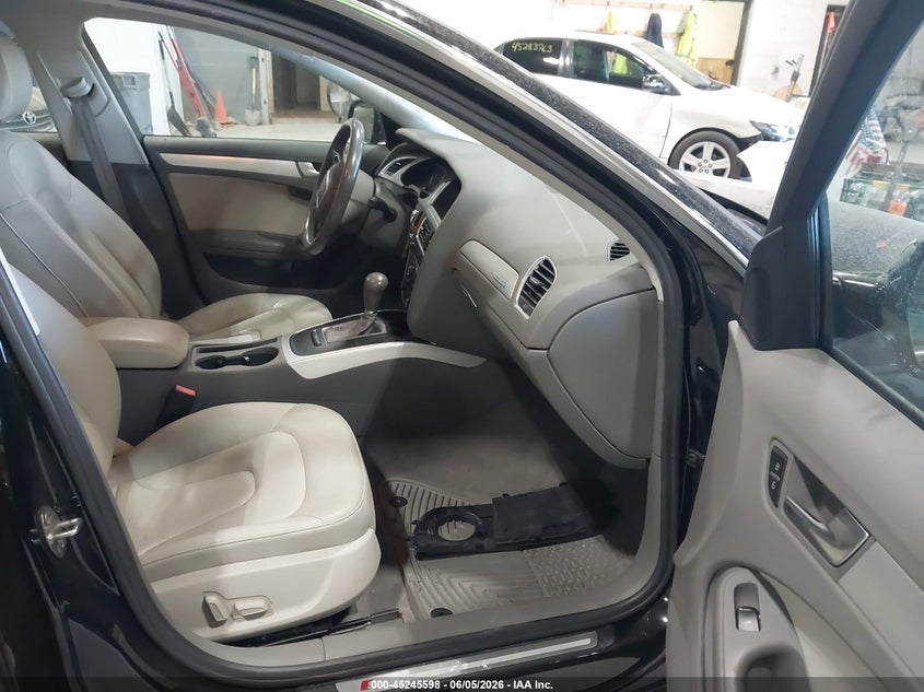 2012 Audi A4 VIN WAUFFAFL5CN005960 IAAI salvage auction — LEFT FRONT, Salvage Title, sold $875 on 2026-07-08 (photo 5)