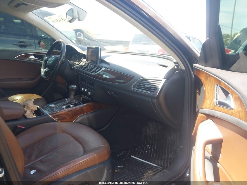 2013 Audi A6 VIN WAUGGAFC8DN079893 IAAI salvage auction — LEFT REAR, Salvage (Ohio), sold $525 on 2026-07-14 (photo 5)