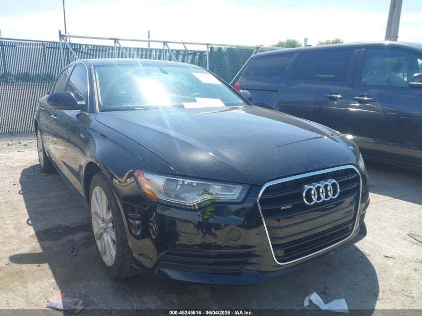 2013 Audi A6 VIN WAUGGAFC8DN079893 IAAI salvage auction — LEFT REAR, Salvage (Ohio), sold $525 on 2026-07-14 (photo 6)