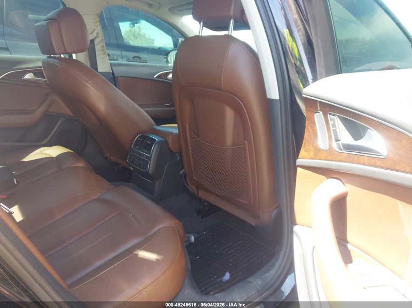 2013 Audi A6 VIN WAUGGAFC8DN079893 IAAI salvage auction — LEFT REAR, Salvage (Ohio), sold $525 on 2026-07-14 (photo 8)