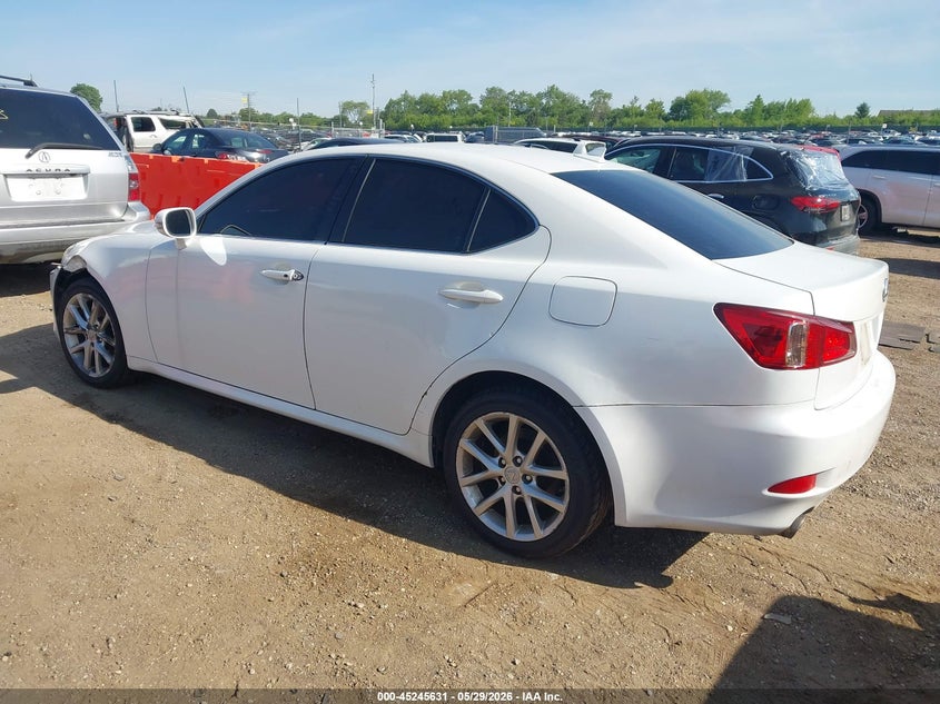 2012 Lexus Is VIN JTHCF5C24C5060357 IAAI salvage auction — FRONT END, Salvage Title, sold $1,100 on 2026-07-20 (photo 3)