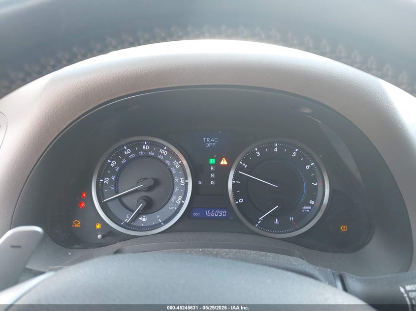 2012 Lexus Is VIN JTHCF5C24C5060357 IAAI salvage auction — FRONT END, Salvage Title, sold $1,100 on 2026-07-20 (photo 7)