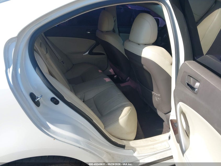 2012 Lexus Is VIN JTHCF5C24C5060357 IAAI salvage auction — FRONT END, Salvage Title, sold $1,100 on 2026-07-20 (photo 8)