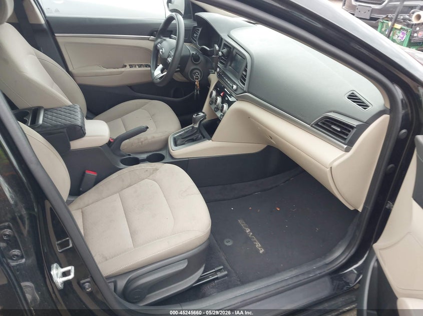 2019 Hyundai Elantra VIN KMHD74LF8KU878545 IAAI salvage auction — REAR END, Salvage (Massachusetts), sold $1,850 on 2026-07-31 (photo 5)