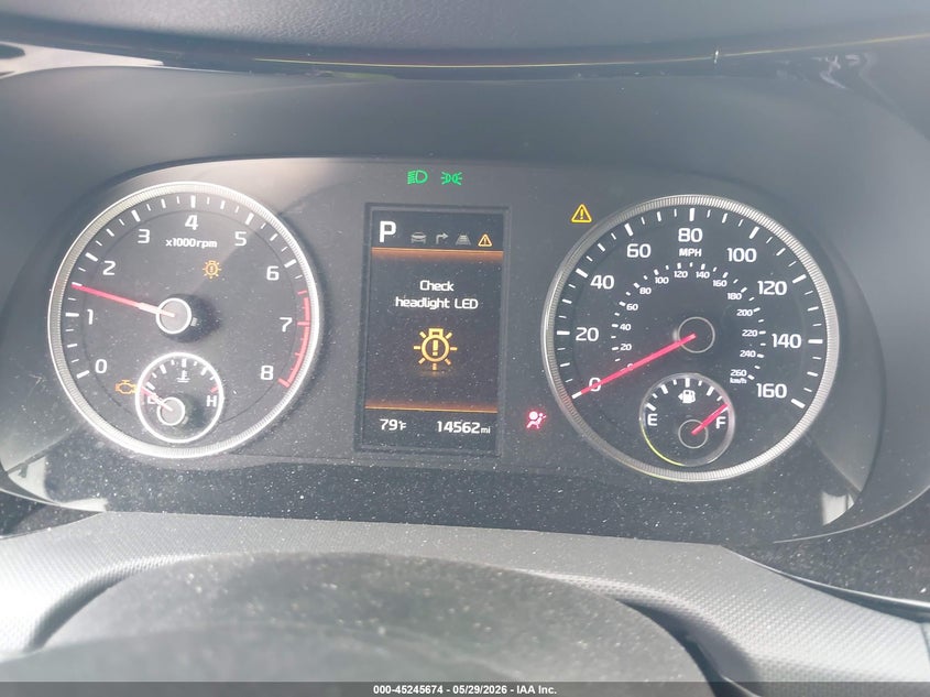 2024 Kia K5 VIN 5XXG64J27RG244311 IAAI salvage auction — FRONT END, Salvage Title, sold $6,500 on 2026-07-24 (photo 7)