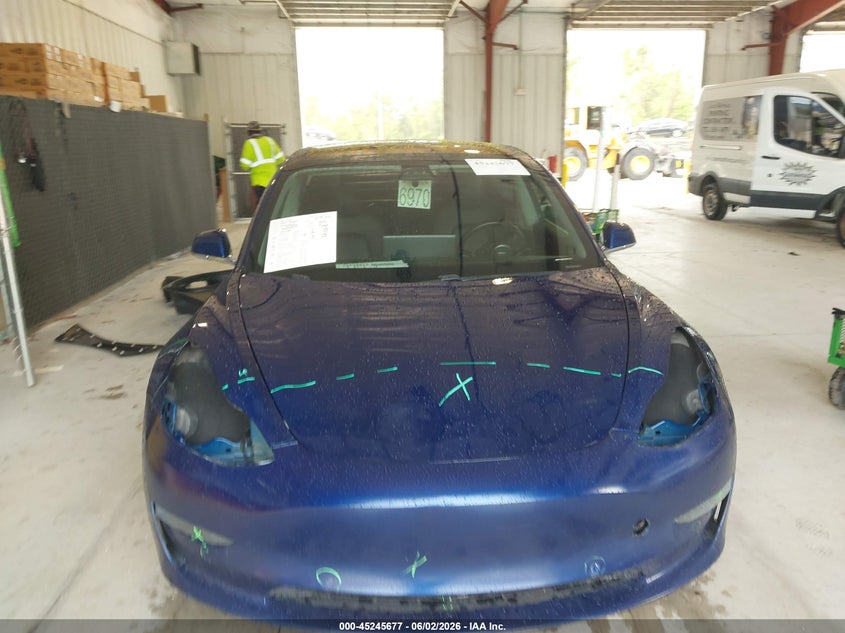 2018 Tesla Model 3 VIN 5YJ3E1EB2JF148426 IAAI salvage auction — UNDERCARRIAGE, Rebuildable (Florida), sold $2,200 on 2026-07-30 (photo 6)