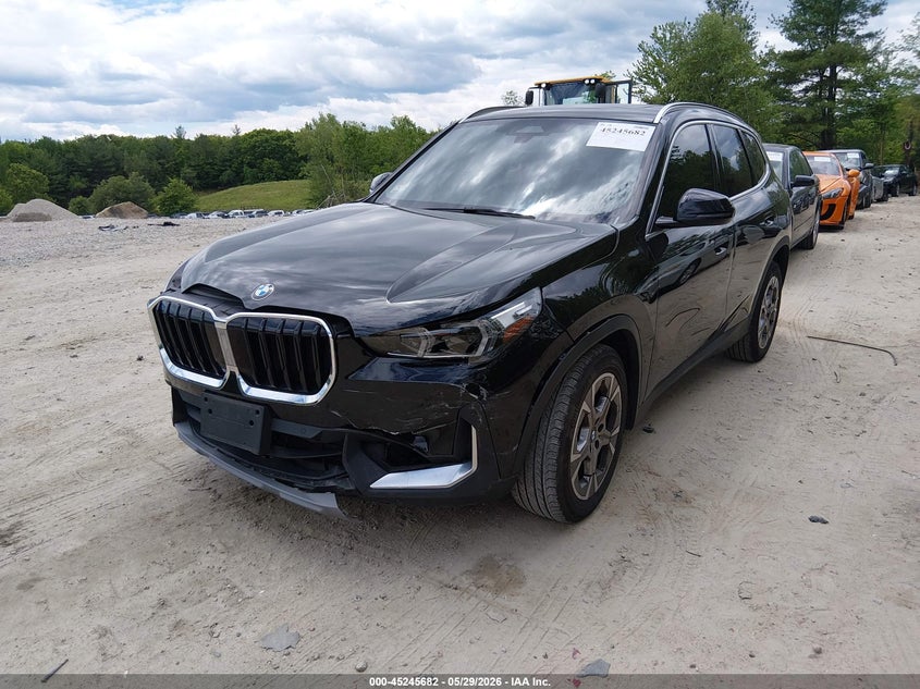 2023 BMW X1 VIN WBX73EF01P5W47548 IAAI salvage auction — FRONT END, Salvage (Massachusetts), sold $8,800 on 2026-08-04 (photo 2)