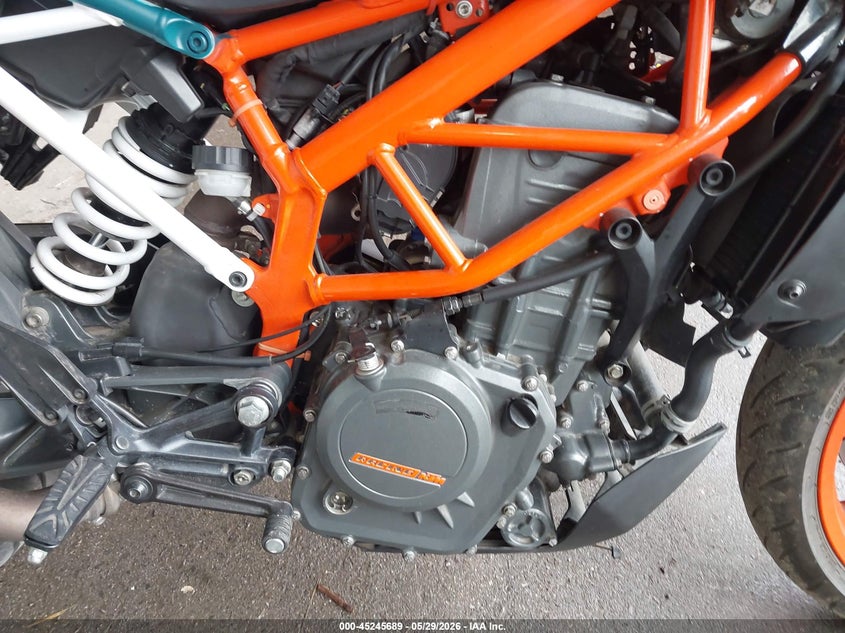 2019 Ktm 390 adventure VIN MD2JPJ403KC202603 IAAI salvage auction — VANDALISM, Salvage Title, sold $950 on 2026-07-15 (photo 8)
