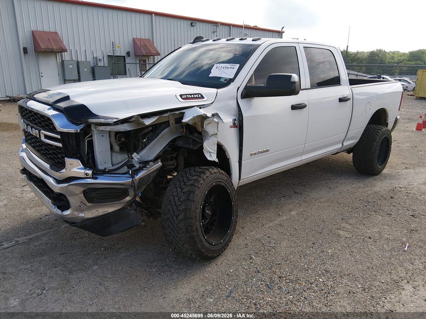 2019 Ram 2500 VIN 3C6UR5CL7KG514735 IAAI salvage auction — LEFT FRONT, Salvage Title, sold $11,200 on 2026-07-27 (photo 2)