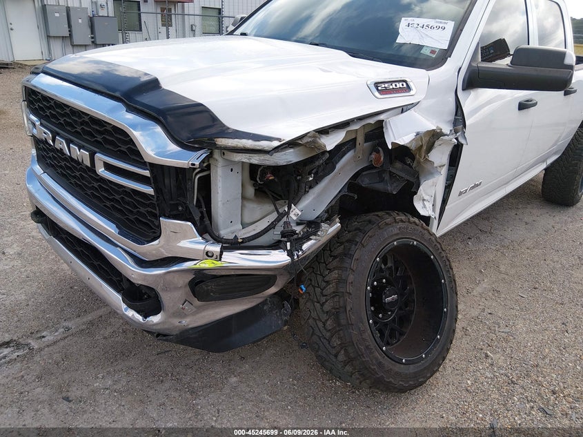 2019 Ram 2500 VIN 3C6UR5CL7KG514735 IAAI salvage auction — LEFT FRONT, Salvage Title, sold $11,200 on 2026-07-27 (photo 6)