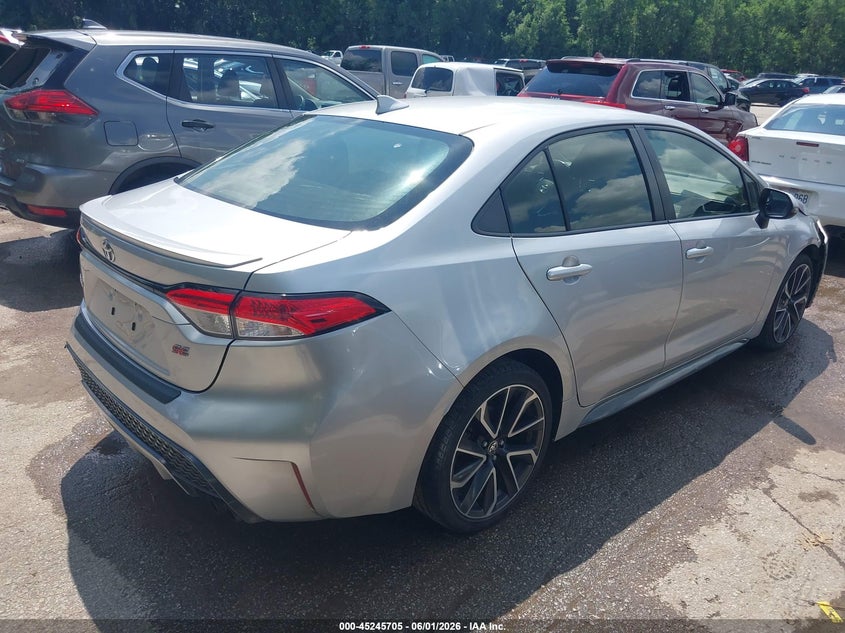 2020 Toyota Corolla VIN JTDS4RCE0LJ001284 IAAI salvage auction — FRONT END, Salvage (Missouri), sold $5,950 on 2026-07-08 (photo 4)