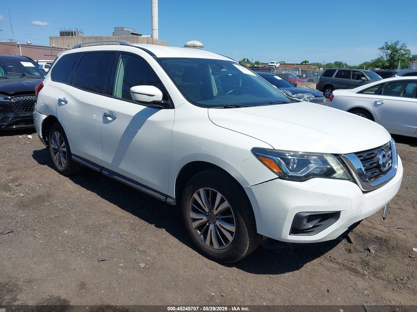 2020 Nissan Pathfinder VIN 5N1DR2BM3LC581513 IAAI salvage auction — FRONT & REAR, Salvage (New Jersey), sold $3,200 on 2026-08-03 (photo 1)