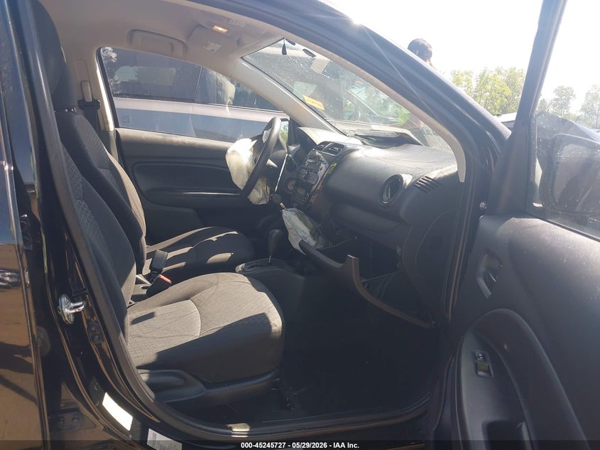 2015 Mitsubishi Mirage VIN ML32A3HJ1FH058894 IAAI salvage auction — RIGHT FRONT, Salvage Title, sold $350 on 2026-07-21 (photo 5)