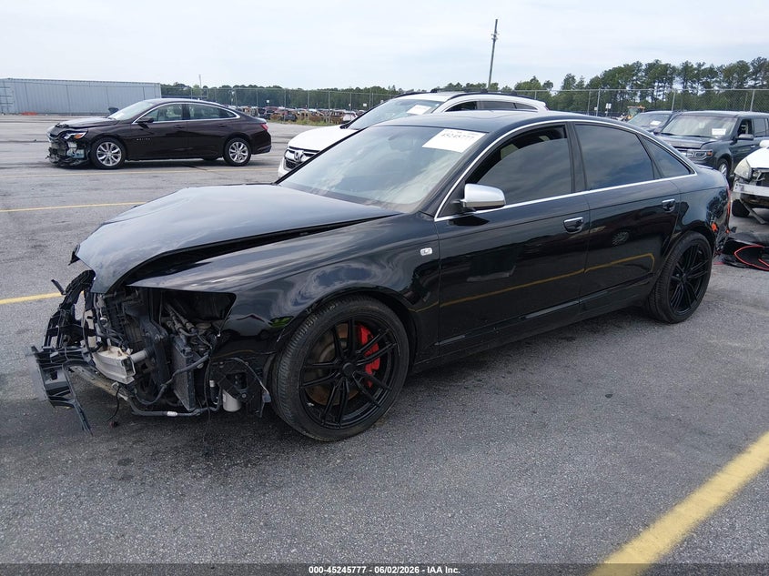 2008 Audi S6 VIN WAUDN74F68N019884 IAAI salvage auction — FRONT END, Salvage (South Carolina), sold $350 on 2026-07-29 (photo 2)