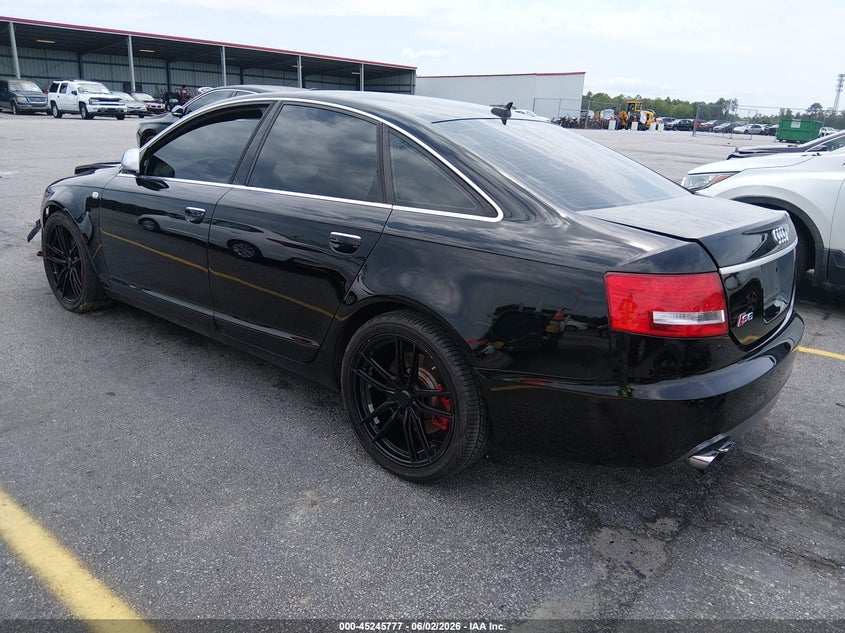 2008 Audi S6 VIN WAUDN74F68N019884 IAAI salvage auction — FRONT END, Salvage (South Carolina), sold $350 on 2026-07-29 (photo 3)