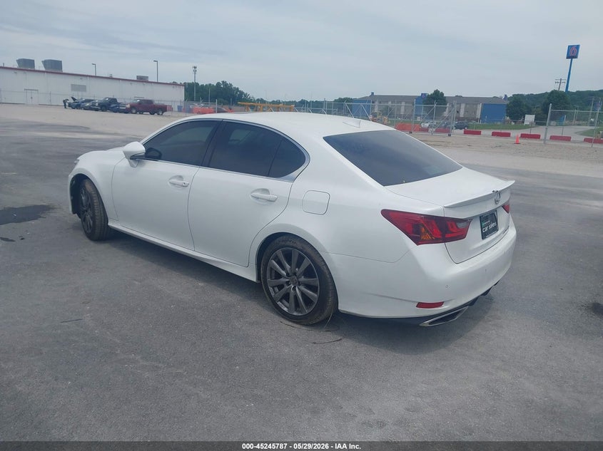 2015 Lexus Gs VIN JTHCE1BL8FA009266 IAAI salvage auction — RIGHT FRONT, Salvage (Illinois), sold $7,800 on 2026-08-11 (photo 3)