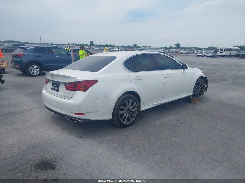 2015 Lexus Gs VIN JTHCE1BL8FA009266 IAAI salvage auction — RIGHT FRONT, Salvage (Illinois), sold $7,800 on 2026-08-11 (photo 4)