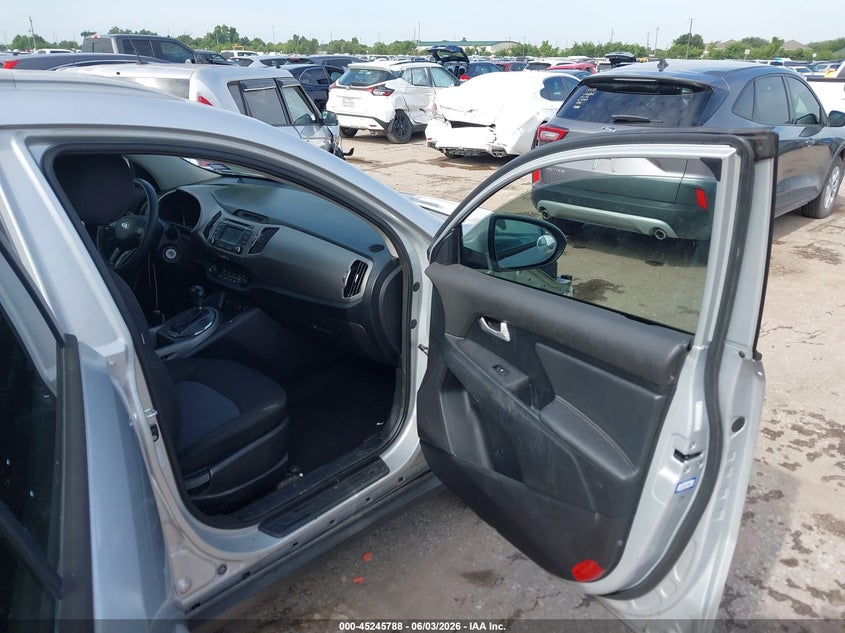 2016 Kia Sportage VIN KNDPB3AC5G7830543 IAAI salvage auction — FRONT END, Original (Texas), sold $2,325 on 2026-07-08 (photo 5)