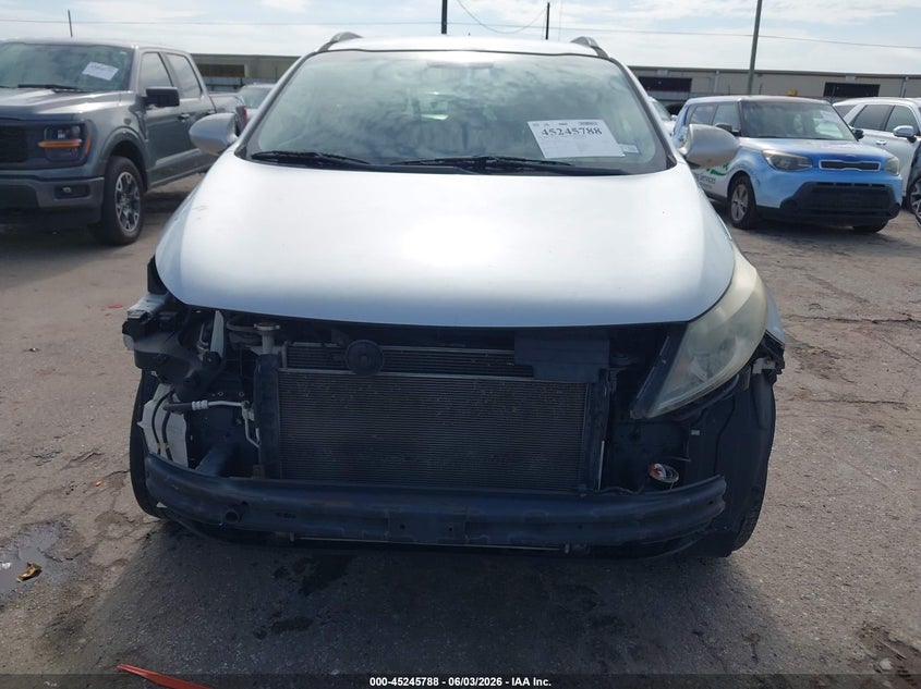 2016 Kia Sportage VIN KNDPB3AC5G7830543 IAAI salvage auction — FRONT END, Original (Texas), sold $2,325 on 2026-07-08 (photo 6)